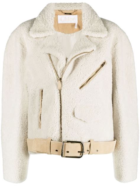 chloe shearling jacket.